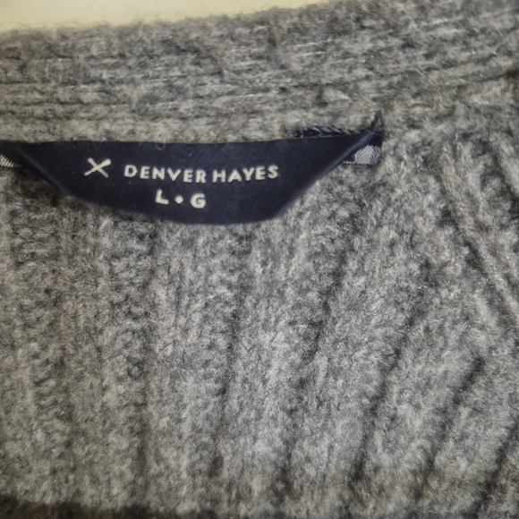 Denver Hayes Charcoal Women's Cardigan - Picture 2 of 4